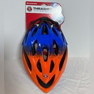 Schwinn Thrasher Youth Adjustable Helmet - Black and Blue